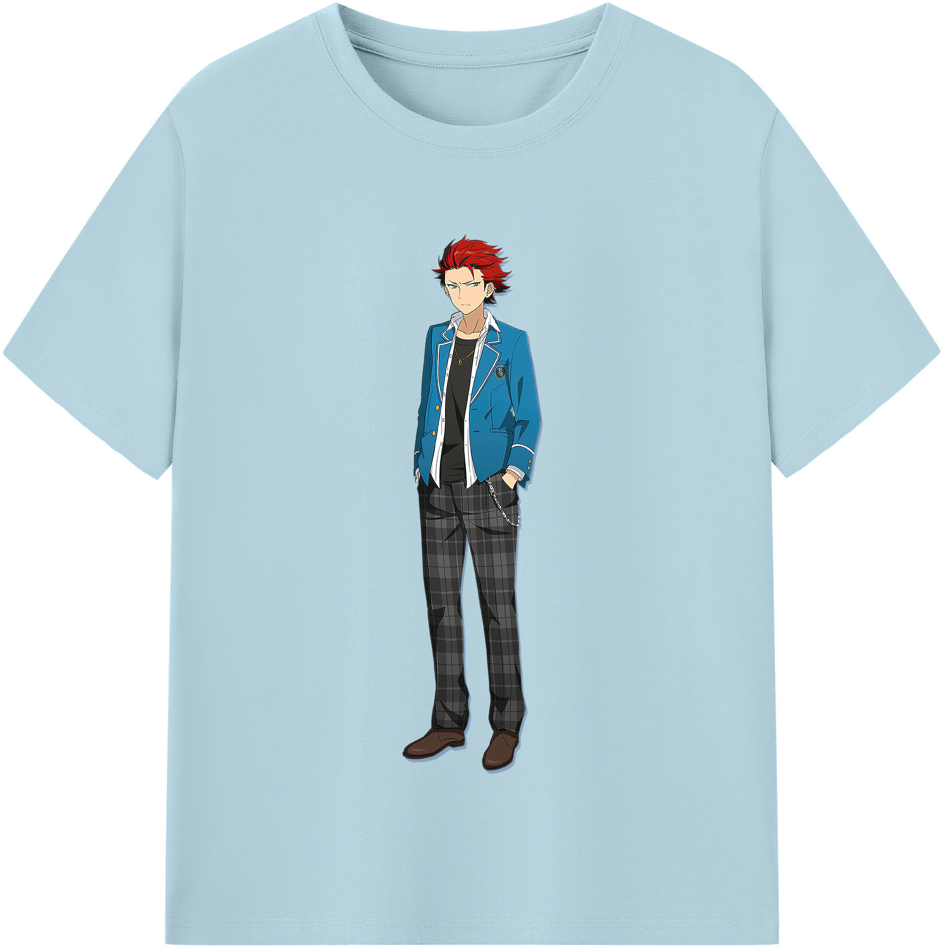 （画像用） あんさんぶるスターズ! Ensemble Stars 綿100％半袖Tシャツ（フロントプリント）